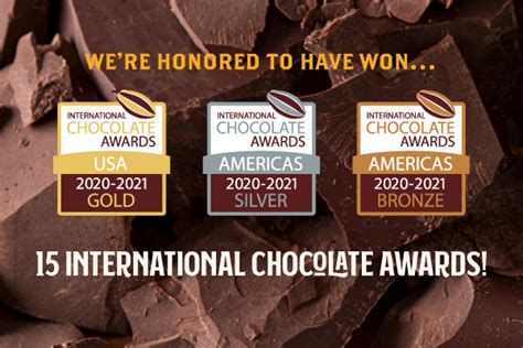 We Won Fifteen 2021 International Chocolate Awards! - Goodnow Farms