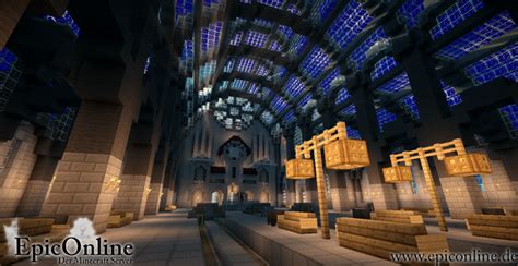 Train Station Interior - Minecraft Building by EpicOnline