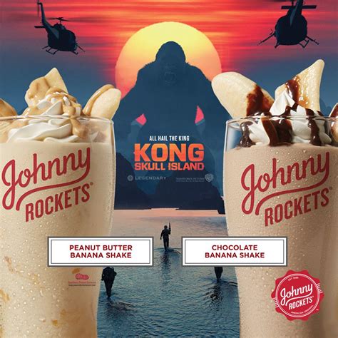 Burger Chain Johnny Rockets Has Special 'Kong: Skull Island' Milkshakes ...