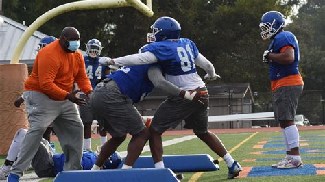 Savannah State football practices this fall, waits to spring into action