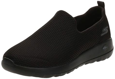 Skechers Go Max-athletic Air Mesh Slip On Walking Shoe Sneaker in Black/Black/Black (Black) for ...