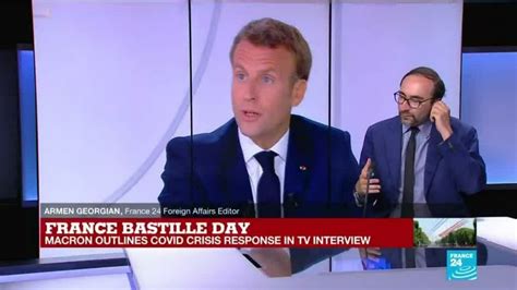 France’s Macron outlines Covid-19 crisis response in Bastille Day TV ...