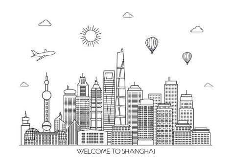 Shanghai Illustrations, Royalty-Free Vector Graphics & Clip Art - iStock