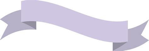 Purple ribbon and banner 11617817 PNG