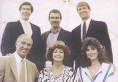 Actor Tom Selleck father Robert brother Daniel sister Martha and son Logan and brother Robert Jr ...