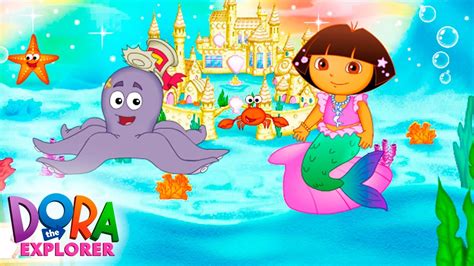 Dora the Explorer: Dora's Mermaid Adventure - Stiker. Games for kids ...