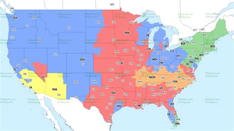 NFL coverage map 2023: TV schedule Week 12