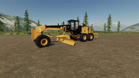 Cat Grader 18M3 v1.0.0.0 | FS22 Mod | Farming simulator 22 mod