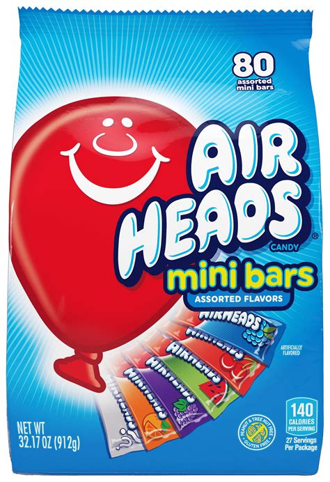 Airheads, Individually Wrapped Assorted Fruit Mini Bars Easter Candy ...