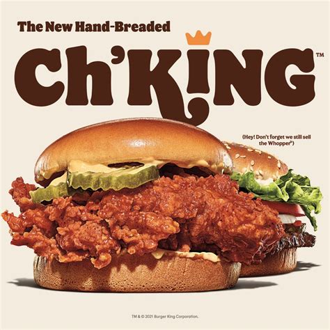 The Wait Is Finally Over. The New Burger King Hand-Breaded Ch’King Is ...