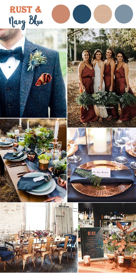 The 10 Perfect Fall Wedding Color Combos To Steal ...