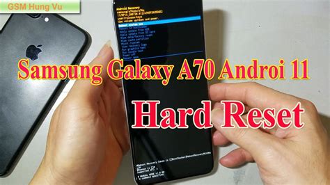 Samsung Galaxy A70 Hard Reset Android 11 when forgot Pattern lock - Gsm Hung Vu. - YouTube