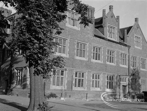 Eastbury House, Barking showing west elevation, looking from south-east ...