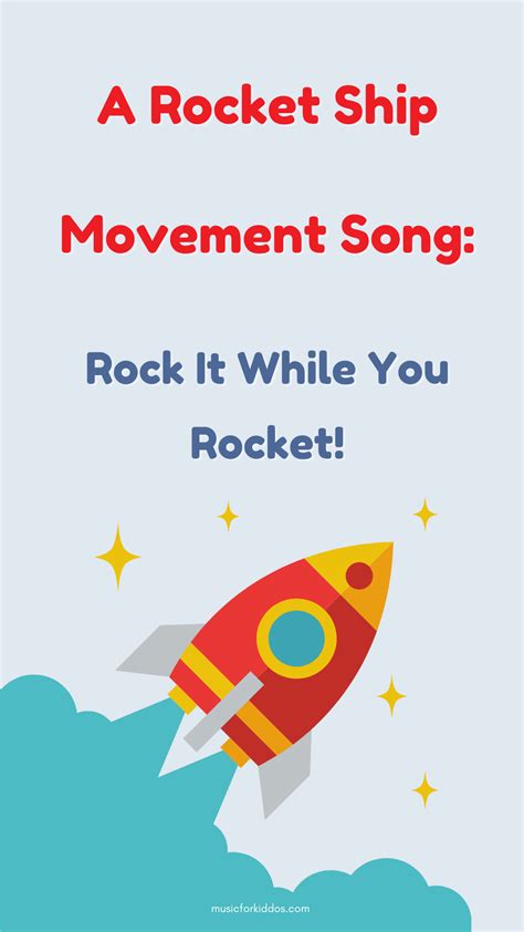 A Rocket Ship Movement Song: Rock It While You Rocket! — Music for Kiddos