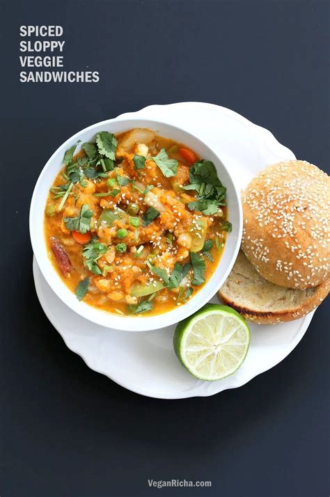 Veg Kolhapuri Recipe - Instant Pot Veggies in Sesame Coconut Tomato Sauce - Vegan Richa