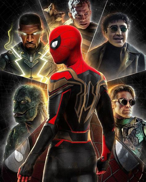 ArtStation - Spider-Man No Way Home Poster, Algothrim Marvel Comics Superheroes, Marvel ...