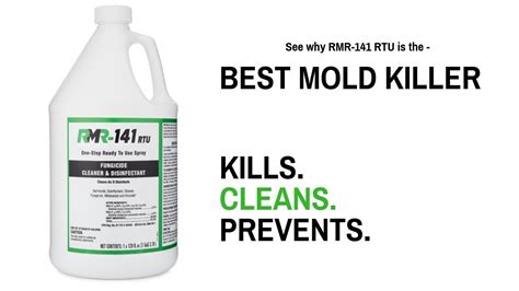 Best Mold Killer & Disinfectant | RMR-141 RTU - YouTube