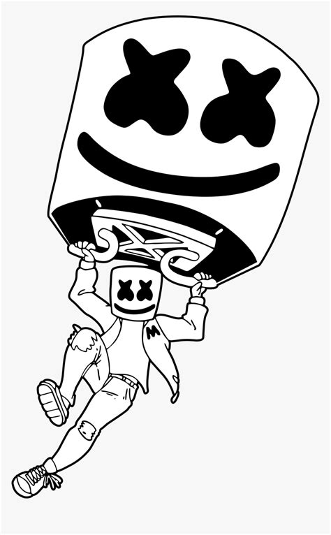 Marshmello X Fortnite Merch, HD Png Download , Transparent Png Image ...