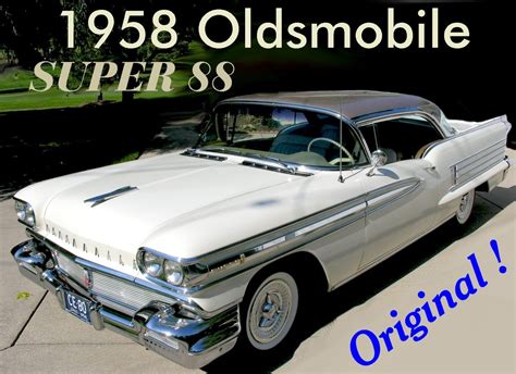 Super Original: 1958 Olds Super 88 Holiday Coupe | Barn Finds