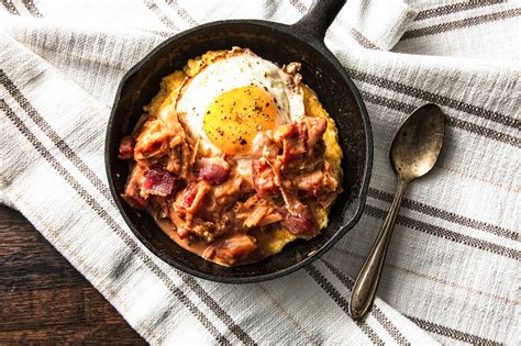 Morning Grits Bowl with Bacon Tomato Gravy — The Old Mill