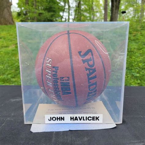 John Havlicek Signed Basketball