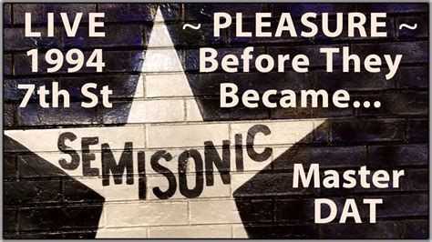 Pleasure Live 1994 before name changed to Semisonic 7th Street Entry ...