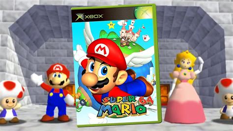 Super Mario 64 Native Port on the Original Microsoft XBox [World's ...