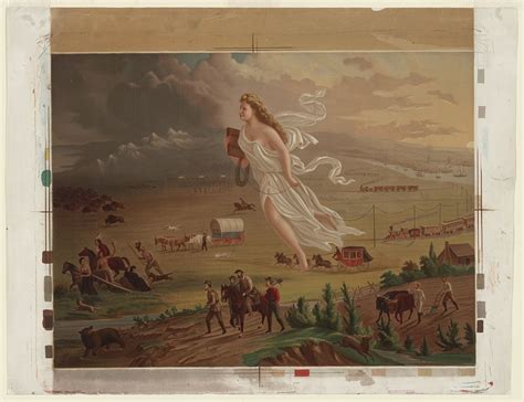 American progress - digital file from original print, recto | Library of Congress