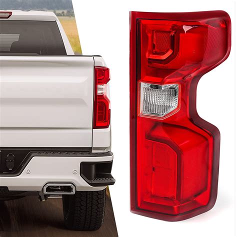 Huray LED Tail Lights For Chevy Silverado 2019-2023 (Only for LED Model) Rear Brake Lamp ...