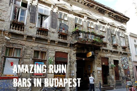 Amazing Ruin Bars in Budapest | Wandering Educators