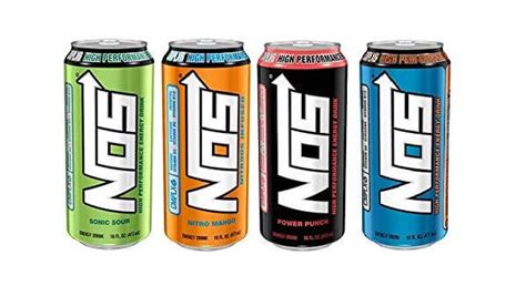 NOS Energy Drink, Original, 16 Fl Oz, 24 Ct Costco, 45% OFF