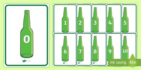 FREE! - Ten Green Bottles Display Posters (teacher made)