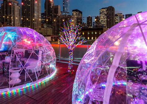 Are Outdoor Dining Igloos in Chicago Actually Safe for Dining? | UrbanMatter