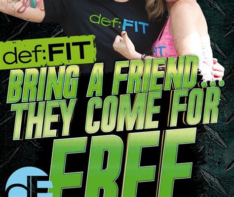 Bring a Friend to Definition Fit - They Come FREE in May! - Definitionfit