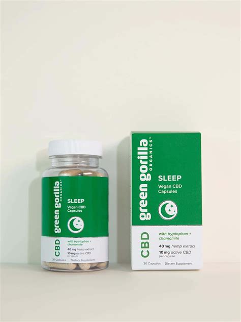 Sleep CBD Capsules | Organic CBD | Hemp Supplements