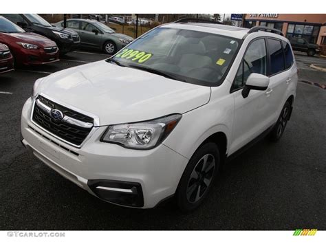 2017 Crystal White Pearl Subaru Forester 2.5i Premium #138486489 Photo #20 | GTCarLot.com - Car ...