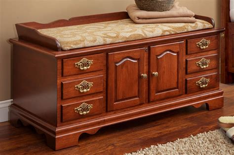 Storage Chest Bench | Expertly Built by Amish Craftsmen