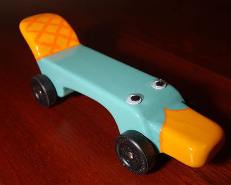 Perry the Platypus - Pinewood Derby Car | Perry the Platypus… | Flickr