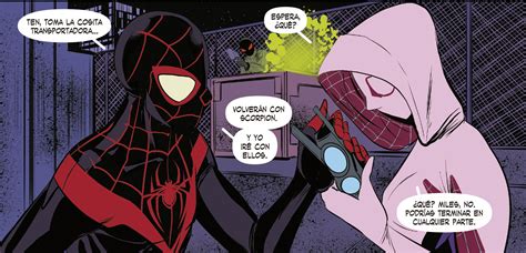 Miles Morales And Spider Gwen Comic - Margaret Wiegel