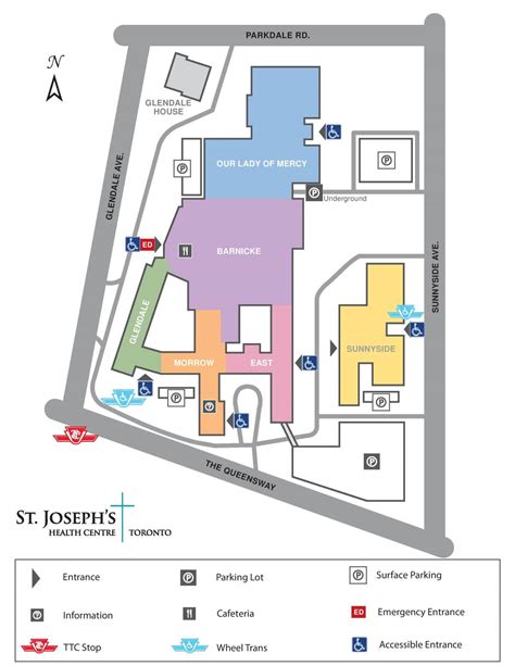 St. Joseph Hospital Tacoma Map