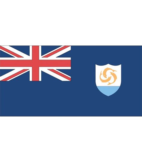 Anguilla Courtesy Flag