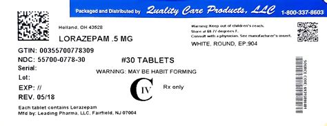 BUY Lorazepam (Lorazepam) 0.5 mg/1 from GNH India at the best price ...