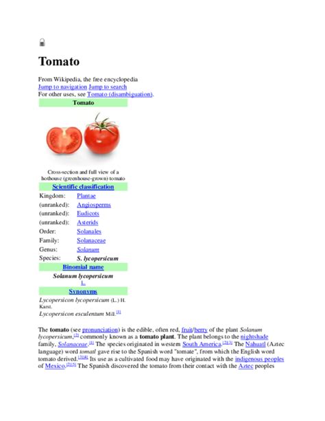 (DOC) TOMATO 01 | muhammad muhammad - Academia.edu