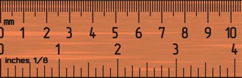 10 CM RULER Actual Size Image