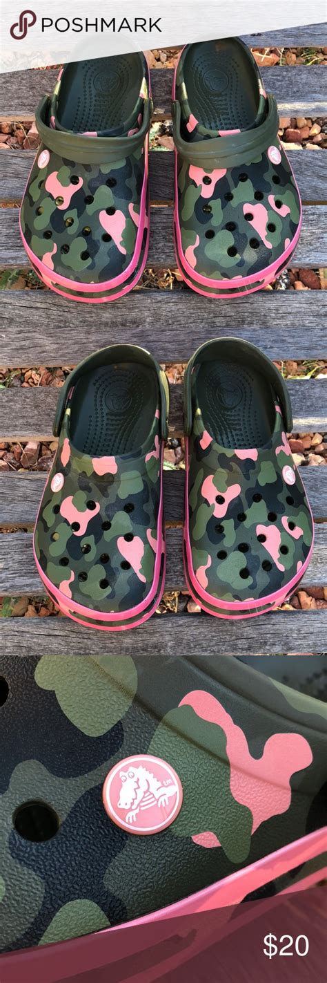 Women's Pink Camo Crocs, 7 | Pink ladies, Crocs, Pink camo