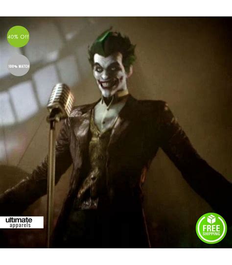 Batman Arkham Knight Origins Joker Cosplay Costume