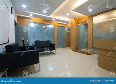 Small Office or Clinic Reception Area Stock Photo - Image of furniture, small: 150329282