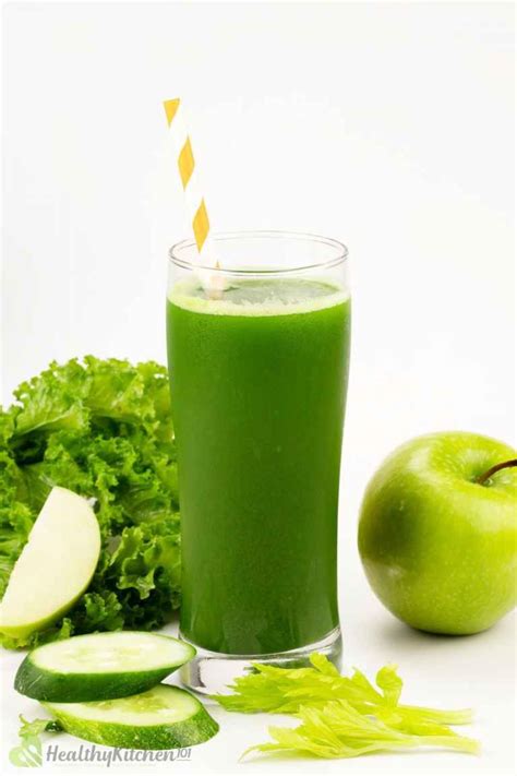 Green Vegetable Juice Recipe For A Healthy Lifestyle