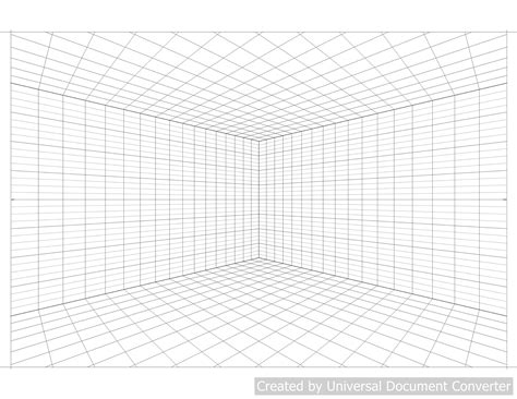 10 Pack of Large Interior Room Grid Layout 2 Point Perspective 36 X 24 - Etsy