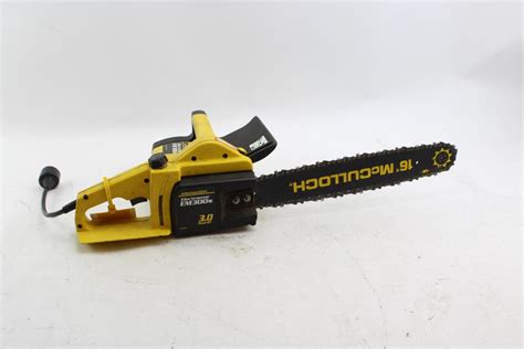 McCulloch Electramac Em300s Chain Saw | Property Room